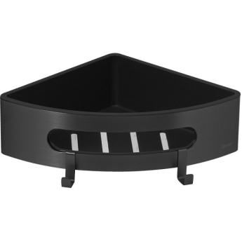 Полка для душа угловая LEMARK SHELF LINE черный