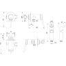 Смеситель LEMARK MINIMA с гигиеническим душем, встраиваемый, хром LM3819C
